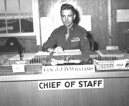 61. Colonel J.J.B. Williams Division Chief-of-Staff