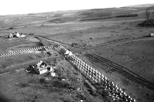 198. Dragon's teeth along the Siegfried Line.