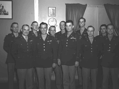 557. Gen. Kilburn and IG officers.